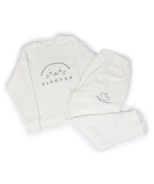 選ぶなら ユニセックス ふわふわルームウェア しろたん サイズ Mother / トップス