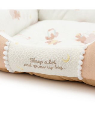 PET PARADISE ペットパラダイス くまさん カドラー 《おやすみ柄》 Ｌ モカ