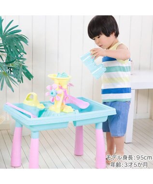 Mother garden マザーガーデン ウォータープレイテーブル 《パステル》水遊び フラワー プラおもちゃ -
