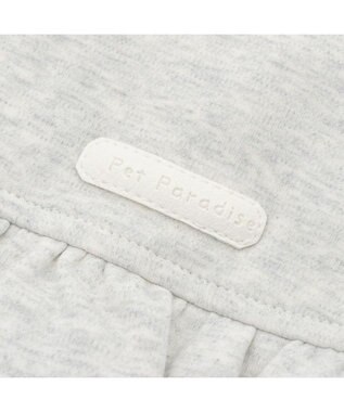 PET PARADISE ペットパラダイス フリルフーディー 《グレー》 小型犬 グレー