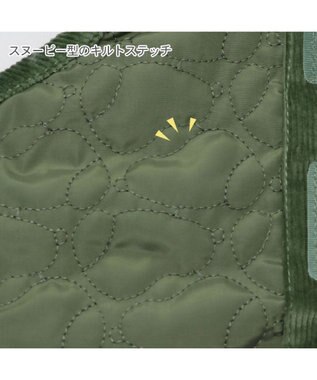 PET PARADISE スヌーピー キルト リバーシブル ベスト 《グリーン》 中型犬  大型犬 グリーン☓ホワイト