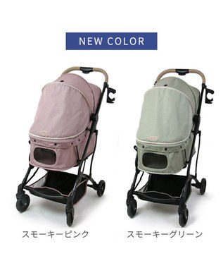 PET PARADISE smooca コンパクト ペットカート 《スモーキーピンク》 スモーキーピンク
