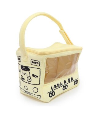 Mother garden しろたん ついてきちゃうしろたん マスコット 《おのぼりたん 電車キャリー》 おのぼりたん 電車キャリー