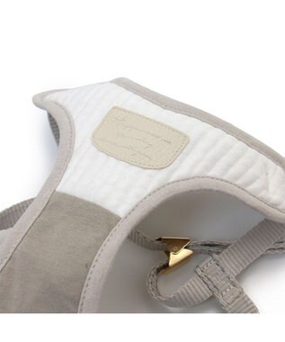 PET PARADISE シンプル リード付きハーネス【４Ｓ】 ベージュ