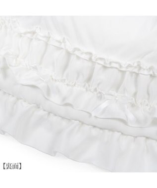 PET PARADISE cherircouture レースフリル カート用 クッション ホワイト