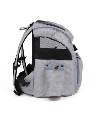 PET PARADISE J.PRESS マルチリュック グレー （M ）L ハグ＆キャリー 小型犬 グレー