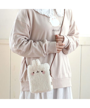 マザーガーデン MOLANG モラン顔ボン スマホ ポーチ / Mother