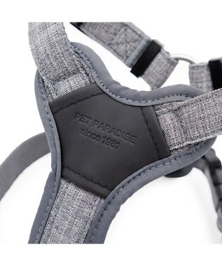 PET PARADISE ペットパラダイス アクティブハーネス 杢調 Ｓ 小型犬 チャコールグレー
