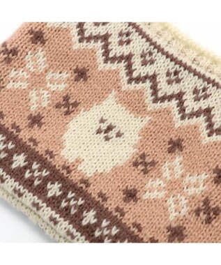 Mother garden マザーガーデン ふわんこ ニットポーチ 12cm×15cm マルチカラー