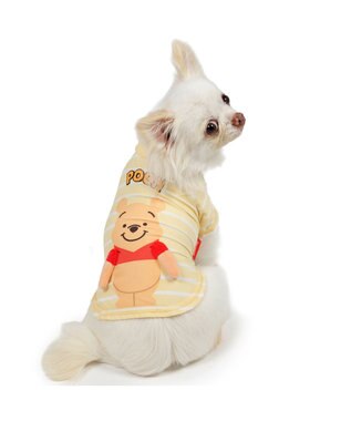 PET PARADISE ディズニー くまのプーさん 手つなぎＴシャツ 接触冷感 小型犬 イエロー