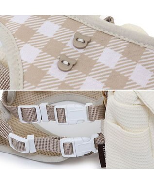 PET PARADISE ペットパラダイス くまちゃん リュック付き ハーネス ＳＳ 小型犬 ベージュ