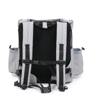 PET PARADISE J.PRESS マルチリュック グレー （M ）L ハグ＆キャリー 小型犬 グレー