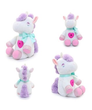 Mother garden ユニコーン おやすみシアター 白 桃 ホワイト