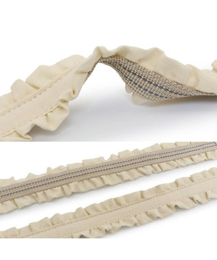 PET PARADISE ペットパラダイス ナチュラルフリル リード ＳＳ～Ｓ 小型犬 ベージュ