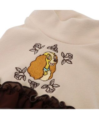 PET PARADISE ディズニー わんわん物語 レディ フリフリトップス 小型犬 ブラウン