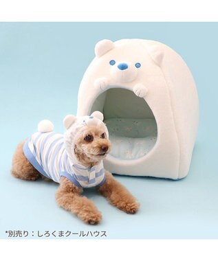 ペットパラダイス エコ メイド パーカー 《しろくま》 小型犬, ホワイト, ４Ｓ