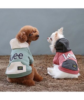 PET PARADISE Ｌｅｅ サガラ刺繍パーカー 《ピンク》 小型犬 ピンク