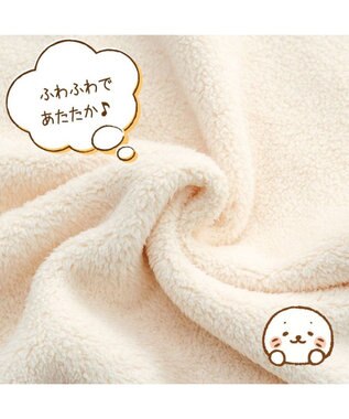 Mother garden しろたん マフラー くるっとひざ掛け オフホワイト