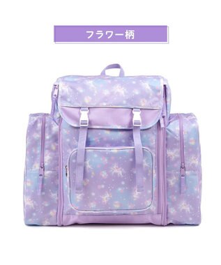 Mother garden マザーガーデン ユニコーン トラベル リュック 《フラワー柄》 フラワー柄