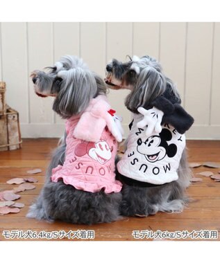 PET PARADISE ディズニー ミッキーマウス マフラー付き トレーナー 小型犬 ミッキーマウス