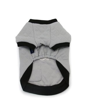 PET PARADISE J.PRESS キルトプルオーバー 【小型犬】 グレー