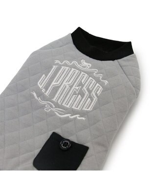 PET PARADISE J.PRESS キルトプルオーバー 【小型犬】 グレー