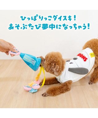 PET PARADISE スヌーピー クラッカートイ ブルー