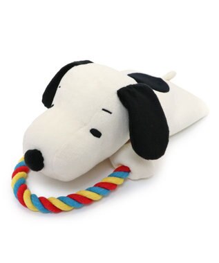 PET PARADISE  スヌーピー ロープ パペット トイ ホワイト