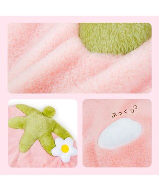 Mother garden マザーガーデン いちごクッション 90×92cm ネットショップ限定 ピンク（淡）