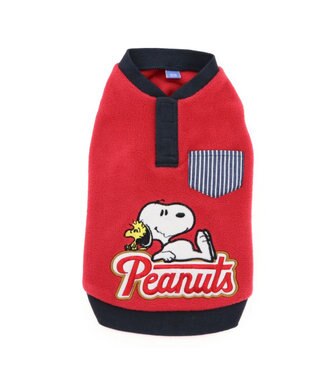 PET PARADISE スヌーピー ワンダフルストレッチ トレーナー 《寝転び》 中型犬 赤