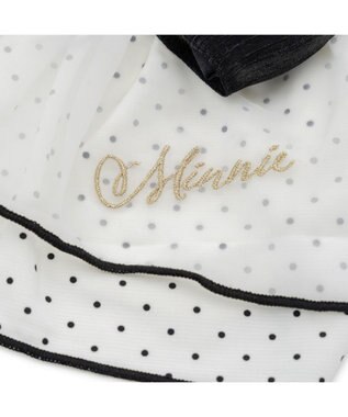 PET PARADISE ディズニー ミニーマウス クール ワンピース 《ドット柄》 小型犬 ホワイト