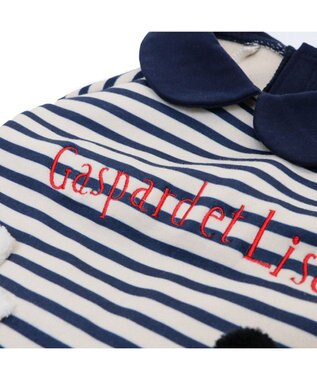 PET PARADISE リサとガスパール ペティヒートDAN Tシャツ 《ボーダー 縞柄》小型犬 ボーダー 縞柄