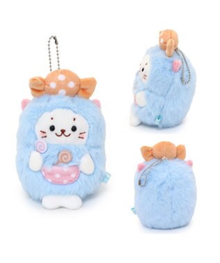 Mother garden しろたん おかしなモンスター キーホルダー 《しろたん》 単品 しろたん