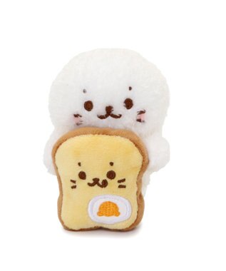しろたん ぴょこんと マスコット 《トースト / 流れ星》【単品