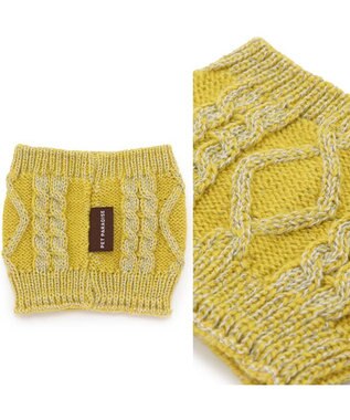 PET PARADISE ペットパラダイス 反射スヌード 《イエロー》 小型犬 イエロー