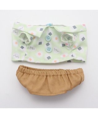 Mother garden しろたん ついてきちゃうしろたん マスコット 着せ替え服  《おにぎりシャツ》 -