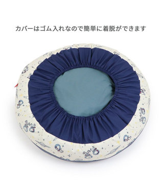 スヌーピー アストロノーツ　ダイカット　クッション スヌーピー 丸型 クッション 《アストロノーツ柄》 / PET