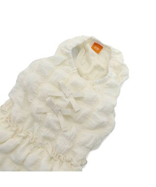 PET PARADISE ペットパラダイス ぽこぽこ ワンピース 《ホワイト》 小型犬 ホワイト