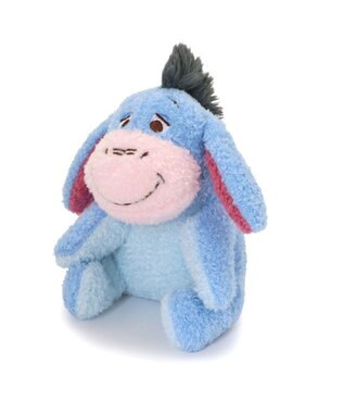 PET PARADISE ディズニー くまのプーさん イーヨー ふわふわ トイ ライトブルー