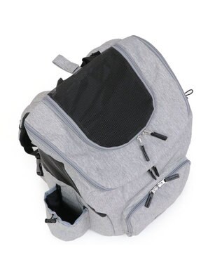 PET PARADISE J.PRESS マルチリュック グレー （M ）L ハグ＆キャリー 小型犬 グレー