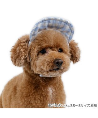 PET PARADISE ディズニー ミッキーマウス なかよし キャップ 《ブルー》 小型犬 ライトブルー