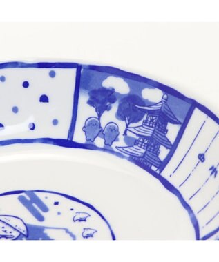 Mother garden しろたん 和食器 旅柄 和大皿 和大皿