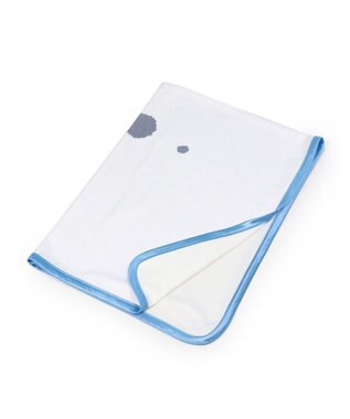 Mother garden しろたん クール ブランケット 《顔ぼん》 70×100cm ひざかけ 白~オフホワイト