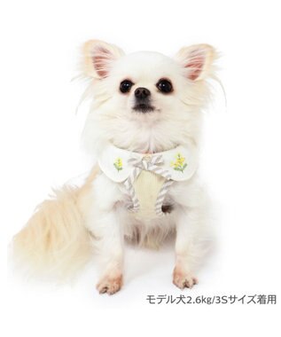 PET PARADISE ペットパラダイス ベストハーネス  ミモザ【ＳＳ】 小型犬 ベージュ