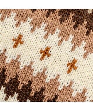 PET PARADISE ペットパラダイス ハーフジップアップ ニット 《モカ》 小型犬 モカ