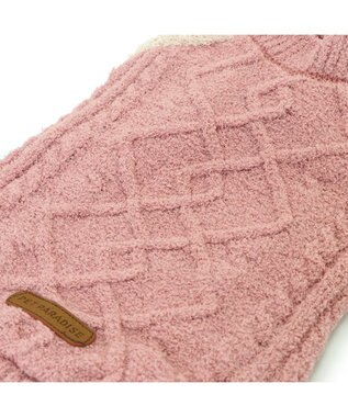 PET PARADISE ペットパラダイス アラン編みニット 《ピンク》  小型犬 ピンク