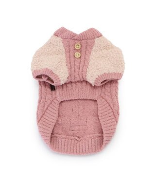 PET PARADISE ペットパラダイス アラン編みニット 《ピンク》  小型犬 ピンク