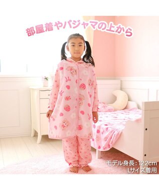 Mother garden マザーガーデン くまちゃん柄 ふわふわ あったか キッズ スリーパー  100cm~120cm / 120cm~140cm -