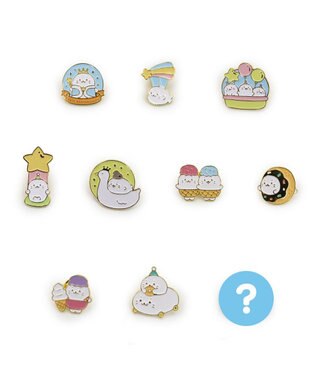 しろたん ピンズコレクション 25周年にっこりパレード柄 【単品