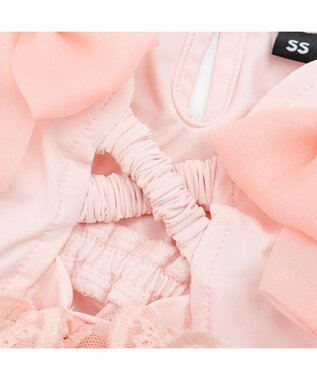 PET PARADISE cherircouture  接触冷感リボンワンピース《ピンク》 小型犬 ピンク